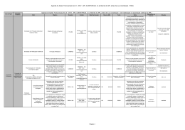 Agenda de Ações Ano 0 - 2012 - APL
