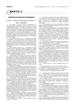 Aviso n.º 13639-A/2015 - Coordenação de ensino português no