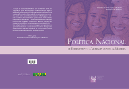 POLíTICA NACIONAL - Secretaria de Políticas para as Mulheres