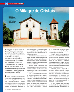 Igreja é recuperada no interior de Minas