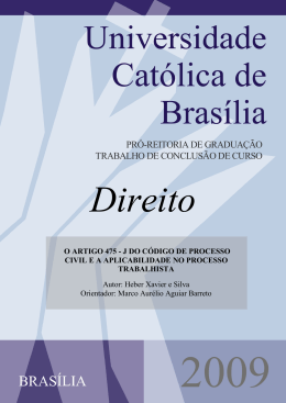 Heber Xavier e Silva - Universidade Católica de Brasília