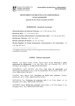 Novembro 2013 - Tribunal de Justiça do Estado do Rio Grande do Sul