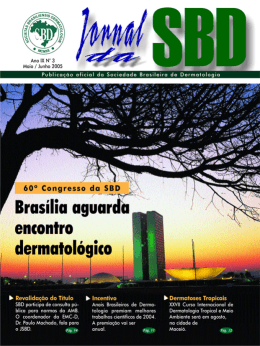 nº3 - maio/junho 2005 - Sociedade Brasileira de Dermatologia