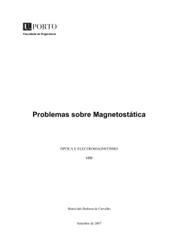 Problemas sobre Magnetostática