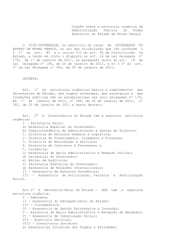 Decreto nº 45.536 , de 28 de Janeiro de 2011
