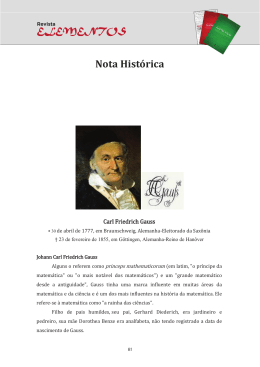 Nota Histórica