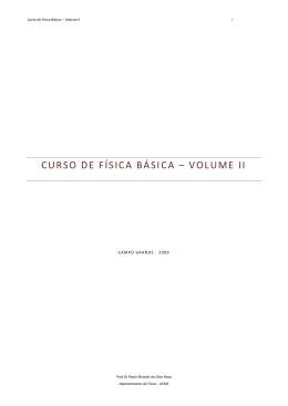 CURSO DE FÍSICA BÁSICA – VOLUME II