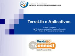 TerraLib e Aplicativos - MundoGEO#Connect 2016