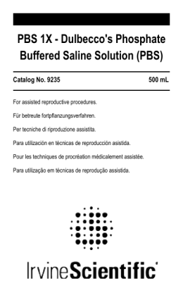 PBS 1X - Dulbecco`s Phosphate Buffered Saline Solution (PBS)