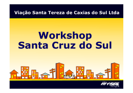 Workshop Santa Cruz do Sul
