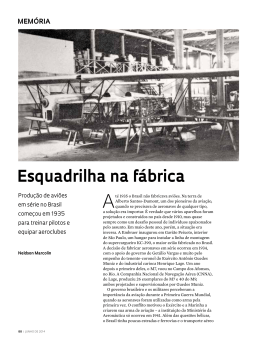 esquadrilha na fábrica - Revista Pesquisa FAPESP