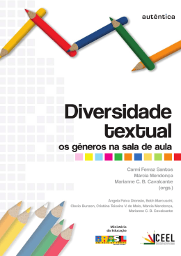 Livro Diversidade textual os generos na sala de - Nig