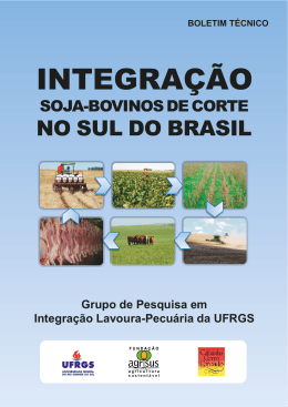 integração soja-bovinos de corte no sul do brasil