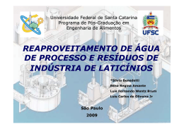 Indústria de laticínios - Advances In Cleaner Production