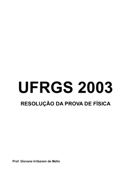 UFRGS 2003resolvida