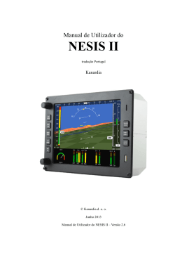 Manual de Utilizador do NESIS II