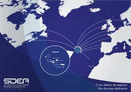 Descubra o Folder Invest in Azores