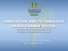 Innovation and Technology in Rio Grande do Sul