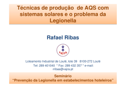 Rafael Ribas Técnicas de produção de AQS com