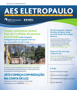 Edição 1 - AES Eletropaulo