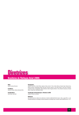Diretrizes Brasileiras de Fibrilação Atrial (2009)