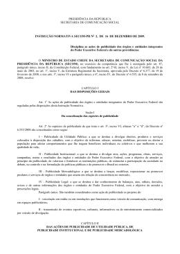 Instrução Normativa nº 02, de 16 de dezembro de 2009