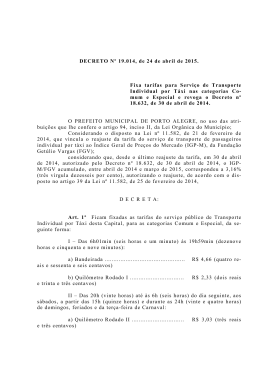 Decreto 19014 - Prefeitura Municipal de Porto Alegre