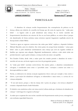 Portugais LVII L`1-L1b