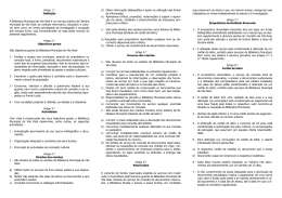 Regulamento - Câmara Municipal de Vila Real