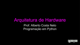 Prof. Alberto Costa Neto Programação em Python