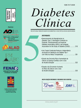 •Gerenciamento da Hiperglicemia no Diabetes Tipo 2
