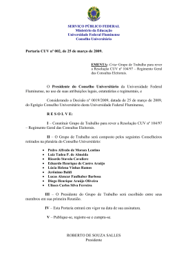 02 - Conselhos Superiores da Universidade Federal Fluminense