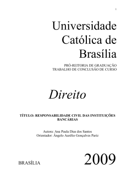 Ana Paula Dias Dos Santos - Universidade Católica de Brasília