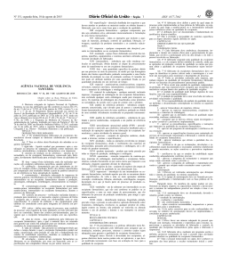Resolução-RDC nº 34, da ANVISA, de 07/08/2015