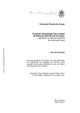 Fernando Oliveira de Araujo Proposta metodológica para análise de