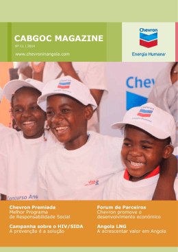 CABGOC Magazine 11 - a Chevron em Angola