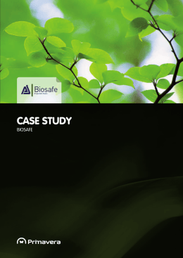 CASE STUDY - Primavera BSS