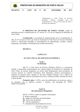 decreto nº. 12.879 de 27 de dezembro de 2012.