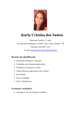 Karla Cristina dos Santos