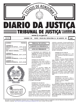 24 - Tribunal de Justiça de Rondônia