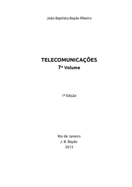 Telecomunicações vol. 7