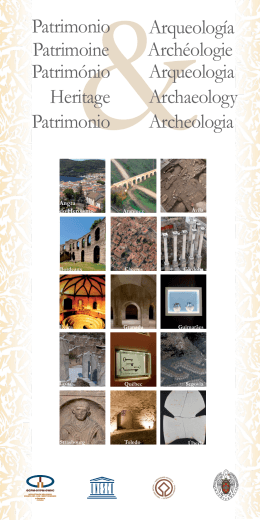 &Patrimonio Patrimonio Património Arqueología Heritage