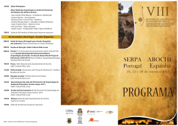Programa definitivo - Câmara Municipal de Serpa
