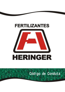 Código de Conduta - Fertilizantes Heringer