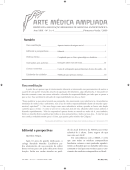 ARTE MÉDICA AMPLIADA - Associação Brasileira de Medicina