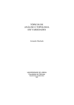 Tópicos de Análise e Topologia em Variedades (1997)