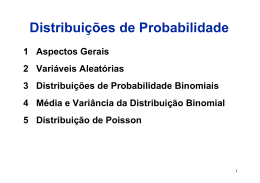 Distribuições de Probabilidade Discretas