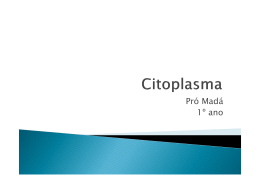 (Microsoft PowerPoint - Citoplasma e Organelas Citoplasm\341ticas