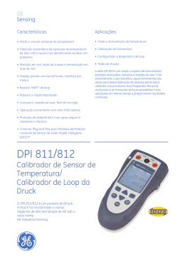 DPI 811/812 - GE Measurement & Control