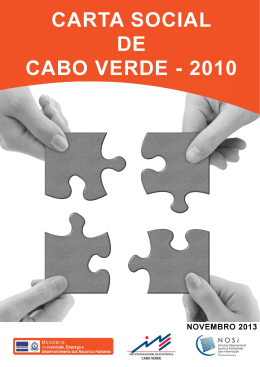 CARTA SOCIAL DE CABO VERDE, 2010